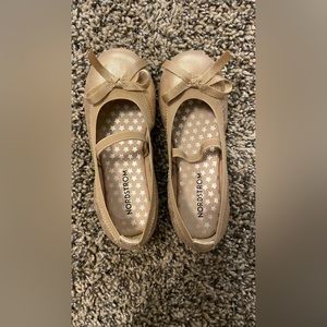 Elise Ballet Flat in Rose Gold 10M